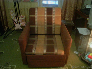 Кресло-кроватьПродаётся кресло-кровать в ОТЛИЧНОМ состоянии ,почти не использова - Изображение #1, Объявление #206870
