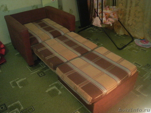 Кресло-кроватьПродаётся кресло-кровать в ОТЛИЧНОМ состоянии ,почти не использова - Изображение #3, Объявление #206870