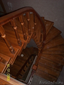 винтовые и маршевые деревянные лестницы - Изображение #4, Объявление #317722