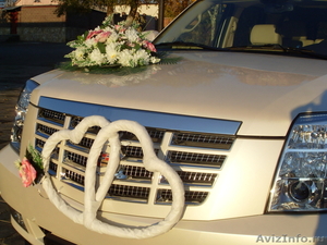 Свадебные украшения на авто. Аренда авто на свадьбу - Изображение #1, Объявление #427335