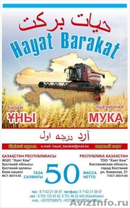 Продаю муку 1 сорта производство Казахстан - Изображение #1, Объявление #1072953
