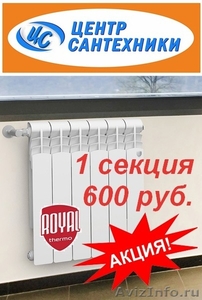 Радиаторы Royal Thermo Revolution Bimetall 600 руб. за 1 секцию!  - Изображение #1, Объявление #1583528